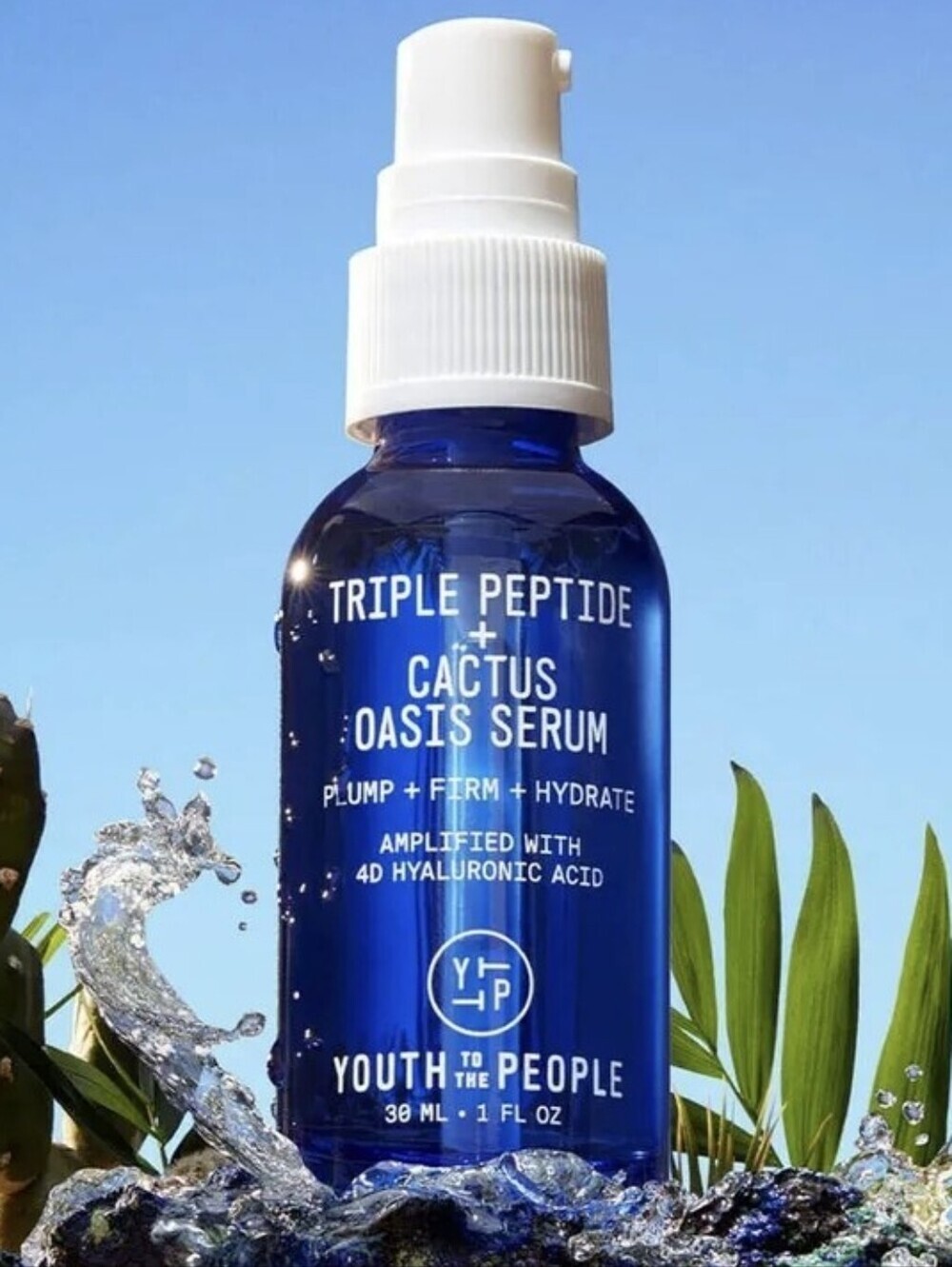 Youth To The People Triple Peptide + Cactus Oasis Serum 30ml New
